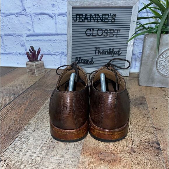 Warfield & Grand leather Oxfords cap toe dress shoe - Picture 6 of 13